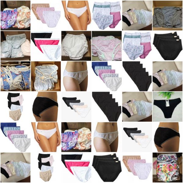 lot 8000 women's underwear, 20 models – Lots de surplus