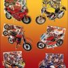 lot 7000 mini 3d plastic motorcycle puzzles Kids items Lots de surplus Bulke-1
