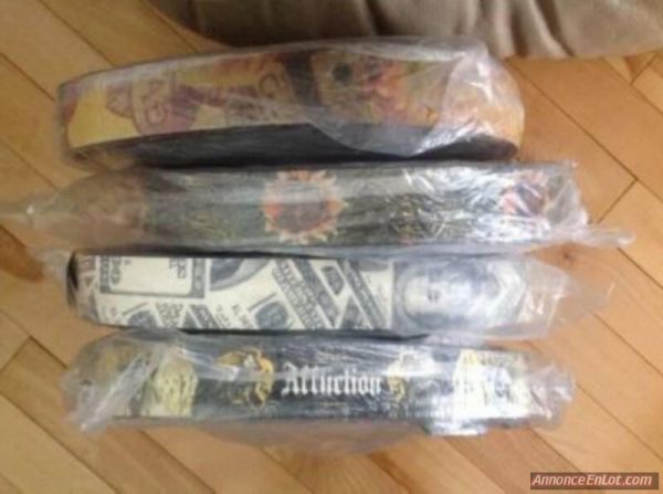 lot 1600 printed and plain belts Clothing (other) and Accessories Lots de surplus Cein7-1