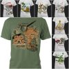 lot 500 printed t-shirts, various designs Spring Summer Clothing Lots de surplus Impri