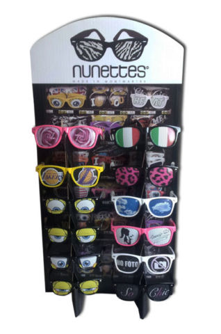 lot 3000 lunettes amusantes de marque « nunette« , 3$ch Lunettes Soleil/Vue Lots de surplus Nu10