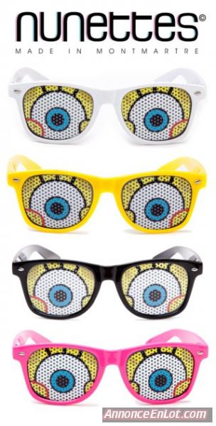 lot 3000 lunettes amusantes de marque « nunette« , 3$ch Lunettes Soleil/Vue Lots de surplus Nu11
