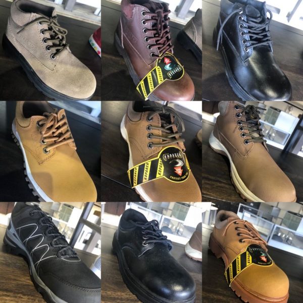 lot 1000 pairs Steel-toed Men’s Shoes / Work Boots Shoes-Boots Lots de surplus 3r-1