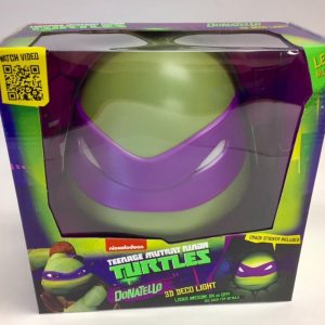 lot 838 Jouets Tortues Ninja Donatello 3D Deco Light Jouets Lots de surplus 3o