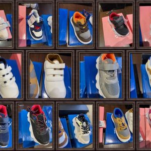 lot 1500 Paires Chaussures Sport pour Enfants Chaussures-Bottes Lots de surplus Enf-3