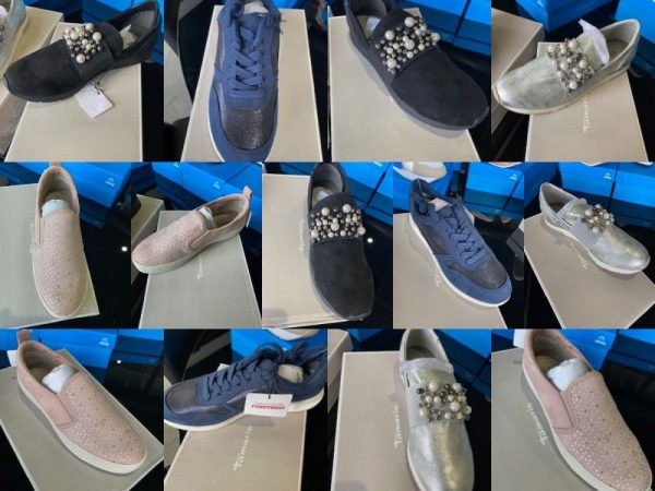 lot 500 Chaussures Sport Femmes Marque Tamaris Chaussures-Bottes Lots de surplus Tama