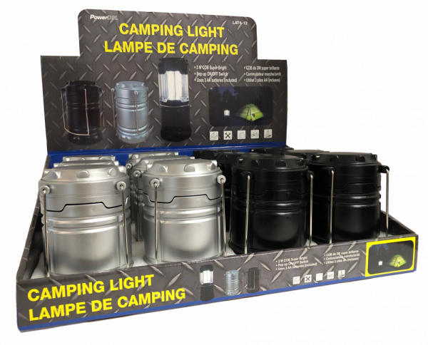 Lot 1164 Lanternes de Camping DEL Jumbo Éclairage Lots de surplus Lat4-12