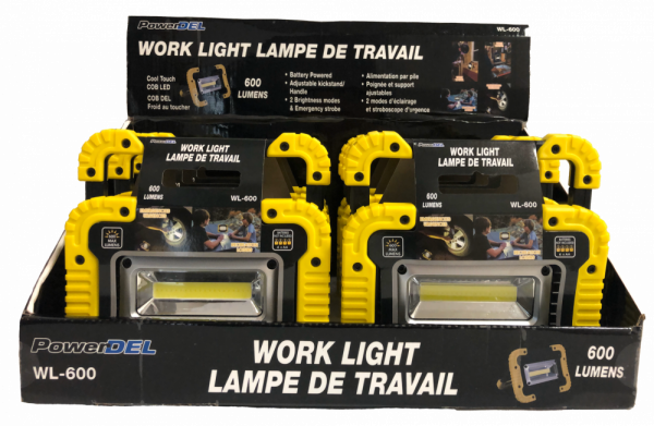 Lot 559 Lampes de Travail – 600 Lumens Éclairage Lots de surplus Wl-600