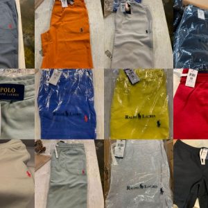Lot 1100 Shorts Ralph Lauren pour Hommes Vêtements Printemps Été Lots de surplus 1r-1