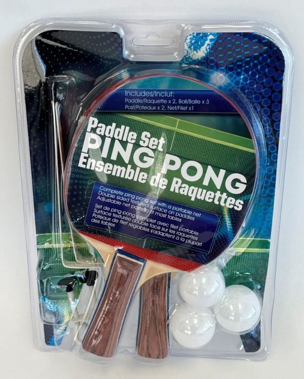 Lot 3600 Ensembles Pagaies Ping-Pong, Filet, Balles Articles de Sports Lots de surplus 19o
