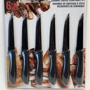 Lot 4800 Ensembles Couteaux à Steak en Acier Inoxydable 6 Pièces Articles Cuisine Lots de surplus 20u