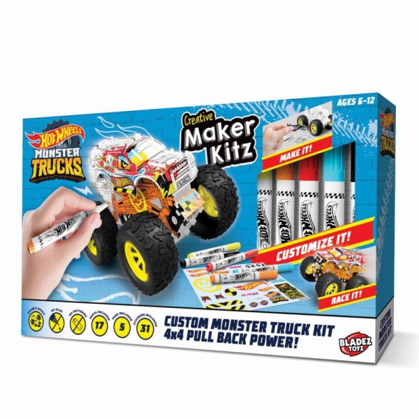 Lot 918 Kits à Monter Jouets Monster Trucks Custom Hot Wheels Articles Enfants Lots de surplus 21w
