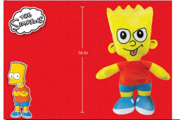 Lot 252 Peluches Bart Simpson 16″ Articles Enfants Lots de surplus 22m