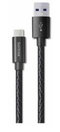 Lot 1116 Câbles USB Noirs avec Cuir A à C, 1.2M  Accessoires Électronique Lots de surplus 1x