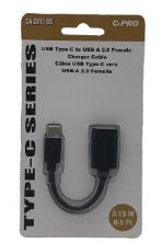 Lot 1342 Cables USB Type-C vers USB-A 2.0 Femelle Accessoires Électronique Lots de surplus Ca-2815-bc