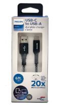 Lot 306 Câbles de Charge Durables de 6 Pieds USB-C vers USB-A  Accessoires Électronique Lots de surplus Dlc-4306a-27