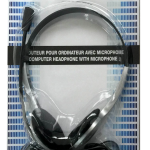 Lot 2730 Écouteurs pour Ordinateur avec Microphone Accessoires Informatique Lots de surplus Bhp-30n