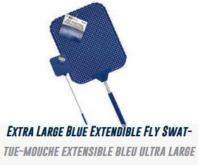 Lot 623 Tue-Mouches Extensibles Bleus Ultra Large Marchandises en lot (divers) Lots de surplus Fs-24