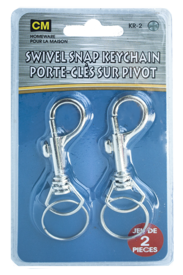 Lot De 2 Porte-clés à Chaîne Rollmatik En Acier Inoxydable - Clip Ceinture, Ressort Rappel - Pour Serveurs, Hôtellerie