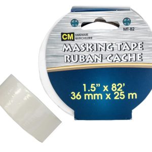Lot 4547 Rubans Masking Tape 1,5″ x 82 Pieds Quincaillerie Lots de surplus Mt-82