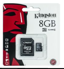 Lot 652 Cartes Micro SD KINGSTON 8GB  Accessoires Informatique Lots de surplus Sdc4-8gb