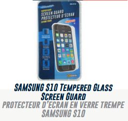 Lot 1189 Protecteurs d’Écran en Verre Trempé Samsung S10 Accessoires Cellulaires Lots de surplus Sg-s10