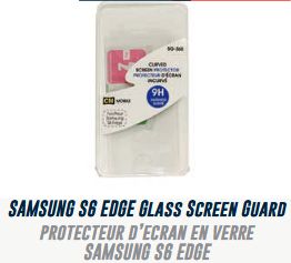 Lot 964 Protecteurs d’Écran en Verre Samsung S6 Edge Accessoires Cellulaires Lots de surplus Sg-s6e