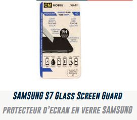 Lot 2749 Protecteurs d’Écran en Verre Samsung Accessoires Cellulaires Lots de surplus Sg-s7