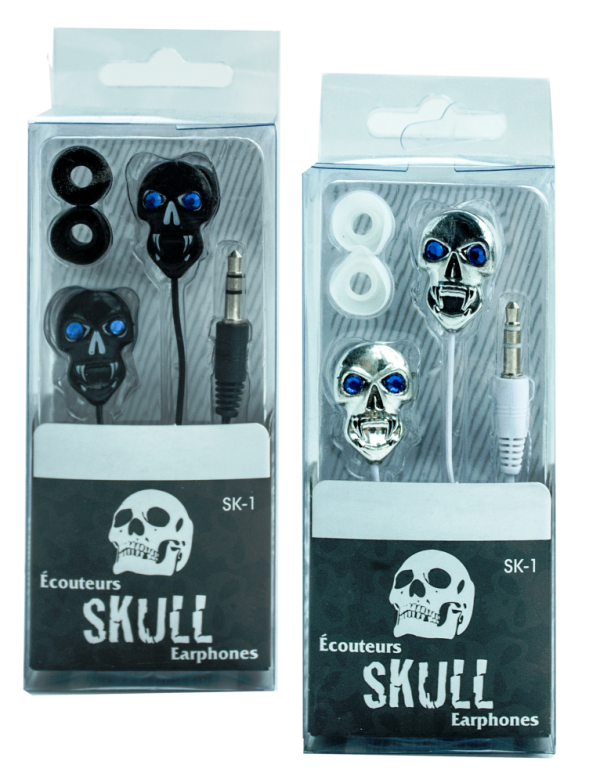 Lot 632 Écouteurs Skull Accessoires Électronique Lots de surplus Sk-1