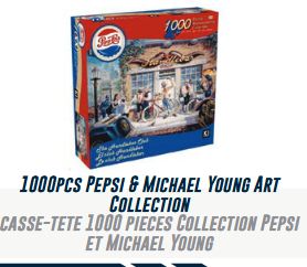 Lot 472 Casse-Têtes 1000 Pieces Collection Pepsi Jouets Lots de surplus 02359-sb