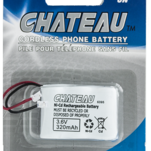 Lot 2321 Batteries pour Téléphone Sans Fil Universelles Pin 3 CHATEAU Batteries Lots de surplus 6395un