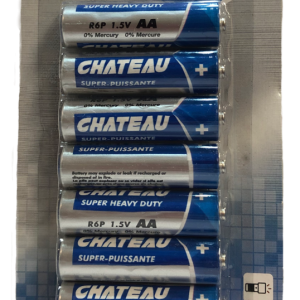 Lot 5292 Paquets de 8 Batteries AA CHATEAU Batteries Lots de surplus Aa-8ch