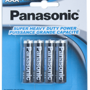 Lot 9375 Paquets de 4 Batteries AAA, PANASONIC Batteries Lots de surplus Aaa-4hd