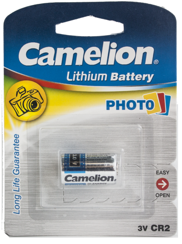 Lot 4839 Batteries 3V Lithium CAMELION Batteries Lots de surplus Cr-2c