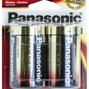 Lot 2759 Paquets de 2 Batteries D, Alcalines PANASONIC Batteries Lots de surplus D-2al