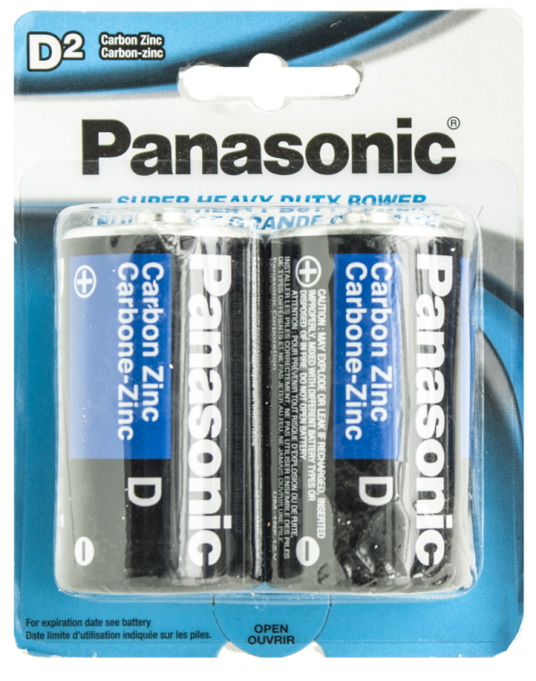 Lot 6401 Paquets de 2 Batteries D, PANASONIC Batteries Lots de surplus D-2hd