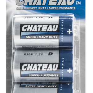 Lot 6183 Paquets de 3 Batteries D , CHATEAU Batteries Lots de surplus D-3ch