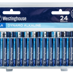 Lot 3852 Paquets de 24 Batteries AAA, Alcalines Dynamo WESTINGHOUSE Batteries Lots de surplus Dbpaaa-24