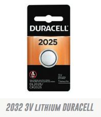 Lot 3957 Batteries au Lithium 2025 3V, DURACELL Batteries Lots de surplus Dl2025b-1