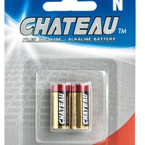 Lot 7482 Paquets de 2 Batteries LR1 N, Alcalines CHATEAU Batteries Lots de surplus Lr1-2