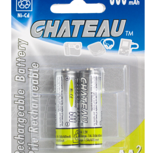 Lot 5830 Paquets de 2 Batteries AA Rechargeables CHATEAU Batteries Lots de surplus Nc15-2