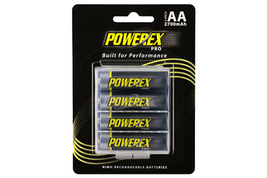 21198 Lot 989 Paquets de 4 Piles Powerex PRO AA 2700mAh NiMH