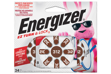 az312dp24 Lot 2459 Paquets de 24 Piles Auditives AZ312 Energizer Zinc Air
