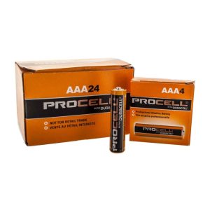pc2400 Lot 508 Paquets de 24 Piles Alcalines AAA Duracell Procell