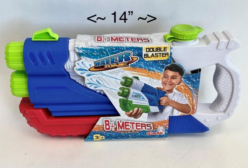 13 Lot 5079 Pistolets à Eau Simba Double Blaster