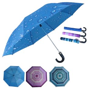 3m Lot 712 Parapluies Compacts Couleurs Assorties