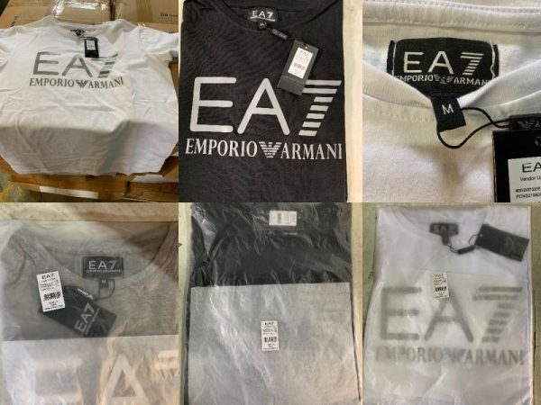 ar8 Lot 200 T-Shirts Armani pour Hommes