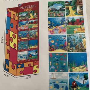 b12 Lot 3680 Puzzles pour Enfants de 80 Pièces