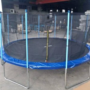 trampoline Lot 129 Trampolines de 16 Pieds avec Filet de Protection