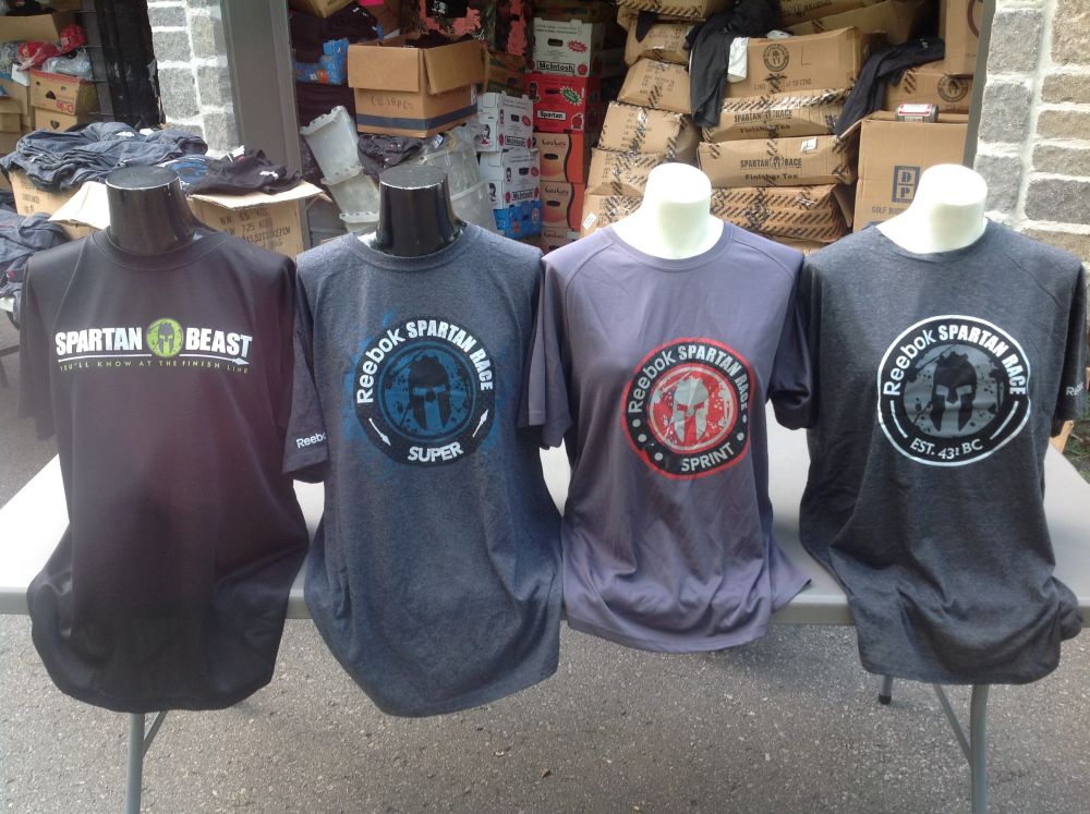 reebok5 Lot 16000 T-Shirts Reebok Spartan Originaux, 3$ch